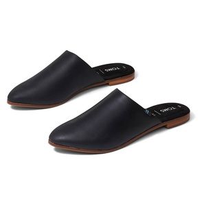 TOMS Women’s Flats / Mules - black synthetic